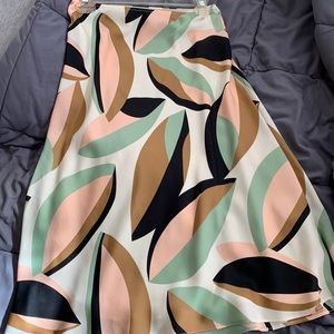 Multicolor spring/summer/fall skirt